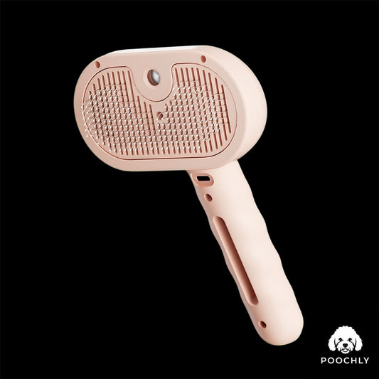 Poochly SteamBrush™ – מברשת עיסוי באדים לכלב