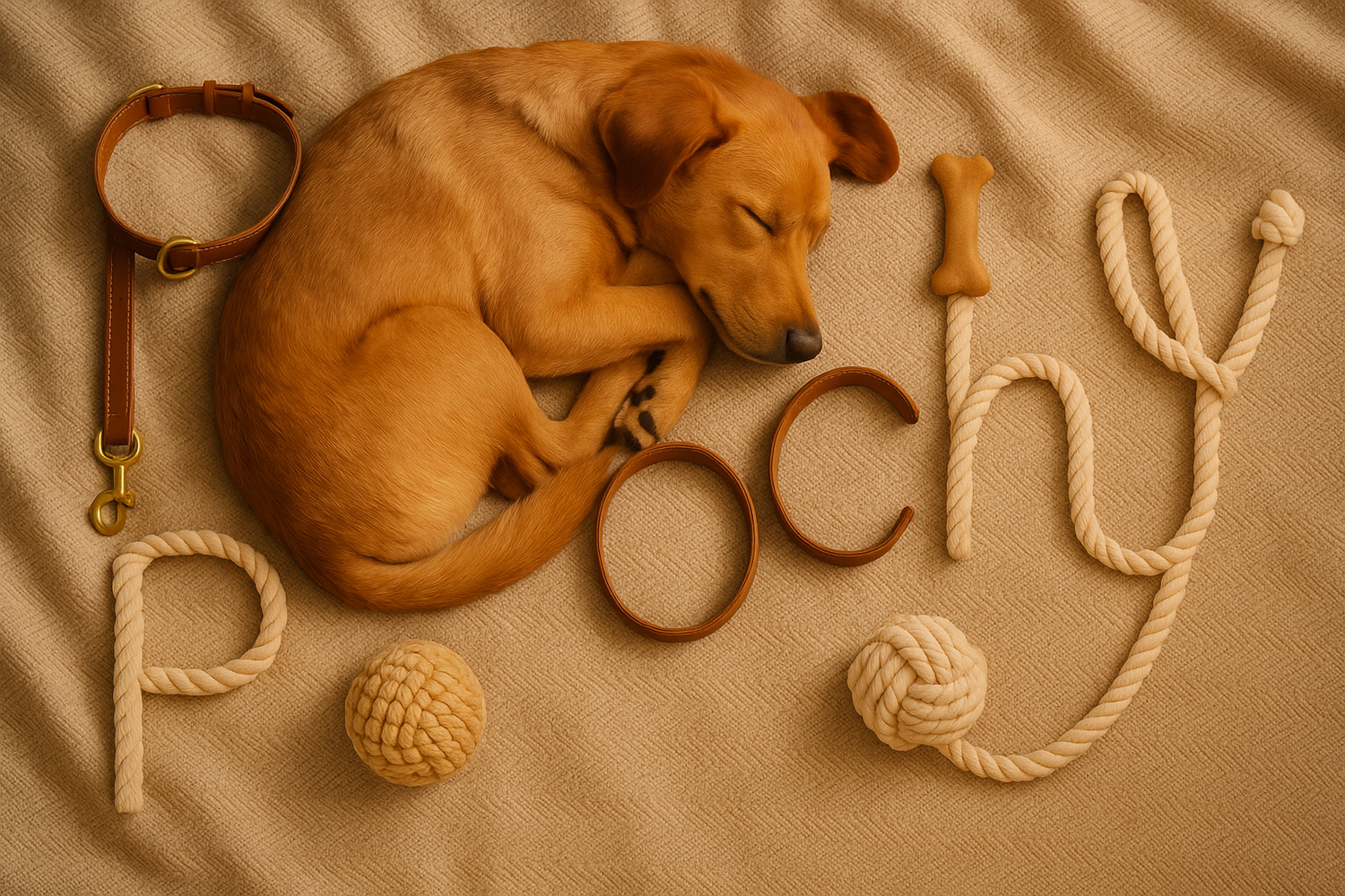 Poochly créatif - Composition artistique