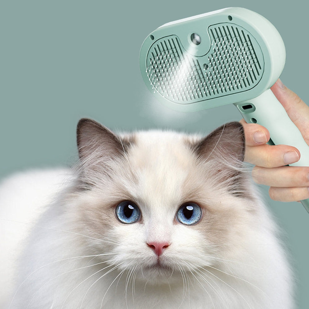 Poochly SteamBrush™ – Brosse de massage vapeur pour chien